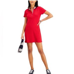 NWT Tommy Hilfiger GLBL CLLR DOT Polo D